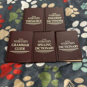 The new Webster books